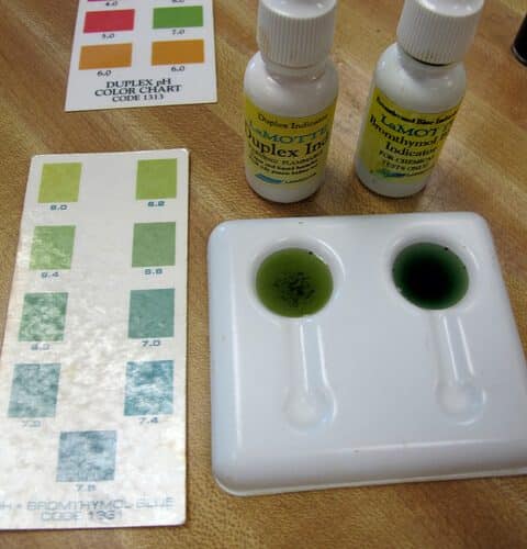 soil pH testing kit